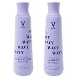 V&Co. Beauty Wavy Hair + Peptide Sh
