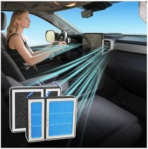 MASHA Cabin Air Filter for Toyota Tundra Sequoia Avalon C-HR Crown RAV4 Prius,with Activated Carbon Replacement Air Filters