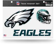 Rico Industries NFL Philadelphia Eagles Team Magnet Set 8.5" x 11" - Home Décor - Regrigerator, Office, Kitchen