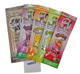 Skunk Brand Flavoured Wrap Variety Bundle - 5 Packs Of Uniquely Flavoured Cigarette Rolling Wraps - Tripple-R Sticker