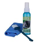 Screen Cleaner with Dust Brush and Fine Microfibre Clothe for Lcd TFT Plasma,Computer,Laptop,Smart Phone Touch Screen,Macbook,Ipad,imac, 80ml