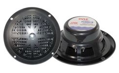 Pyle PLMR61B 120W 6.5 inch Dual Cone Marine Speaker - Black