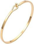 PERNNLA PEARL Thin Cuff Bangle Hook