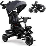 TODEFULL Folding Kids Tricycle, 8 i