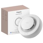 Aqara Smoke Detector, Requires Aqara Zigbee 3.0 Hub, Smoke Alarms for Home, 85dB Siren & LED Indicator, Fire Alarm with 10-Year Battery Life, Supports HomeKit, Alexa, Google Home, Matter over Bridge