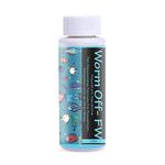 Foodie Puppies Deworming Formula Worm Off - FW (120ml) | Aquarium Fish Treatment for Deworming Formula for Flowerhorn, Arawana, and All Other Fishes | Suitable for Fresh Water