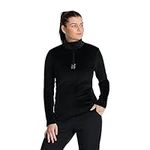 Spyder Women's Shimmer Bug Half Zip T-Neck Black