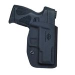 Taurus G2C Holsters OWB Kydex For Taurus G2C 9mm & Millennium PT111 G2 / PT140 Pistol Case G2C Gun Holster Waistband Outside Carry 1.5"-2" Belt Clip - G2C Taurus Accessories (Black, Right Hand Draw)