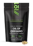 130mg Carvacrol – 153mg Oregano Oil per Softgel – Cold-Pressed – World Highest Concentration (85%+ Carvacrol) – Contains 100% Greek Essential Oil of Oregano – 90 Count - By Alpha01