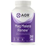 AOR - Mag Malate Renew - 240 Capsules - Helps Maintain Proper Muscle Function