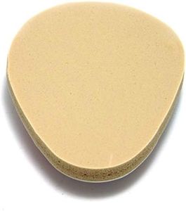 Metatarsal Firm Tan Foam Foot Pad - 1/4" Thick Foam Pad Cushions - 6 Pairs (12 Pieces)
