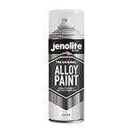 JENOLITE Alloy Wheel Paint | SILVER | Refurbish & Restore Car Alloys | Corrosion & Stone Chip resistant | 400ml