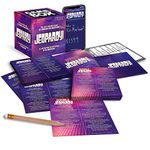 Jeopardy! Game Box, The Fast-Moving Game of Questions & Answers, Friends, Family, Travel-Friendly Entertainment, Get Excited & Fired Up