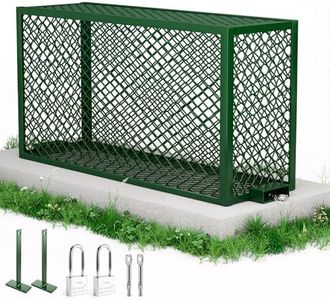 Backflow Preventer Cage, Lockable Steel Backflow Cover Irrigation Systems