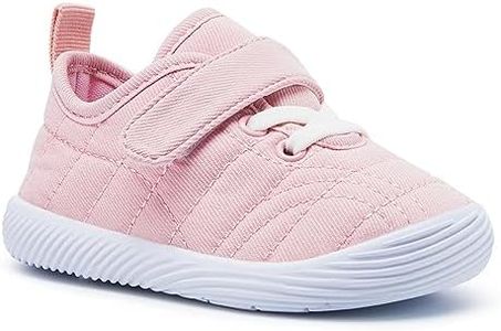 BMCiTYBM Baby Shoes Boy Girl Walking Sneakers Infant First Walkers for 6 9 12 18 24 Months Pink Size 6-12 Months Infant