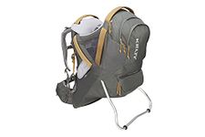 Kelty Journey PerfectFIT Elite Child Carrier for Infants and Toddlers, Zippered Pockets Galore, 26L, Waistbelt, Aluminum Frame, Integrated Sunshade