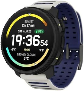SUUNTO Vertical 2 Sports Watch, 1.5-inch AMOLED Display, Long Battery Life, Offline Maps, Dual-Band GPS, Sapphire Lens, 100m Water Resistance, Heart Rate, HRV, Health Management, Trail Run Arctic Gray