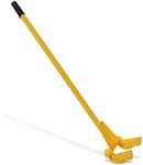 BISupply Pallet Buster Tool in Yellow with 41in Long Handle – Deck Wrecker Pallet Tool Pry Bar, Deck Board Removal Tool