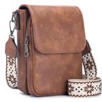 MUIIKOLA Small Phone Shoulder Bag，PU Leather Women's Cross body Bags Handbag with Card Slots, with Adjustable Wide Strap，Versatile Crossbody Bags for Women with Multiple Pockets