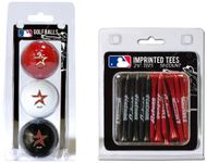 MLB Houston Astros 3 Ball/50 Tee Pack, Black