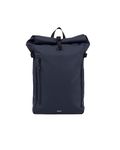 Sandqvist Stream Slim Rolltop Backpack 16”, 26L, Navy, Waterproof Laptop Backpack, 16" Laptop Compartment, Recycled Materials
