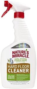 Nature's Miracle Hard Floor Cleaner, Dual-Action Stain & Odor Remover, Protects Natural Floor Finishes, 24 oz