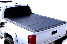 U-Guard Low Profile, Hard Tri-Fold Cover Matte Black for (2016-2023 Toyota Tacoma 6'2" Bed)