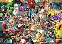 Ravensburger The Dog Walker Large Format 500-Piece Jigsaw Puzzle | Unique Softclick Technology | Vibrant, Glare-Free Pieces | Crafted with Sustainable Practices | Dean MacAdam's Artwork