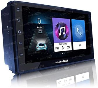 SOUND FIRE NEXGeneration Android 2Din 7'' Inch Ultra HD Capacitive Polegadas Touch Screen GPS Navigation AM/FM Radio Audio Receiver Support Mirrorlink/WiFi/Bluetooth/1080P video (2GB/32GB) Car Stereo (Double Din)