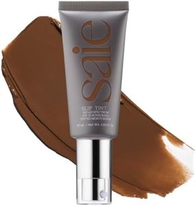Saie Slip Tint Tinted Moisturizer with SPF 35 - Light Coverage, Glowy Skin Tint & Mineral Sunscreen for Face with Hydrating Hyaluronic Acid - Summer Makeup Essential - Shade Nine + Half (1.35 oz)