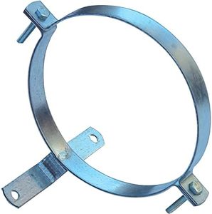 Wolfpack 22010034 Clamp for Tube Galvanized Stove with Stand 150 mm