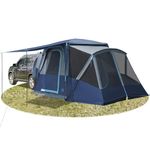 TIMBER RIDGE SUV Tent 4-5 Persons Car Tent for Vehicles Tailgate with Awning 3000 mm Waterproof Family Camping Tent for SUV, Pickup & Jeep 397 cm x 305 cm x 220 cm