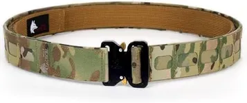 WOLF TACTICAL Molle Battle Belt Lite – 1.75” Quick-Release Combat Belt Tactical Gun Belt