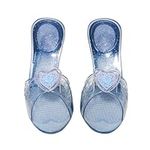 Rubie's 156737OS000 Blue Jelly Shoes Princess Kids Fancy Dress, Girls