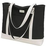 Canvas Laptop Tote Work Bag for Wom