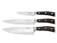 WÜSTHOF IKON Blackwood 3-Piece Knife Set