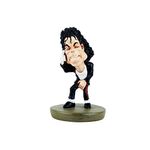 Wowheads Michael Jackson Hollywood Singer Bad Thriller Dangerous Escape Legend Movie Caricature (Non Bobblehead) Figurine (Resin Made) White