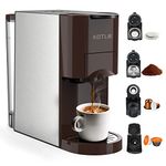 KOTLIE 19 Bar Espresso 4in1 Coffee Machine for Nespresso Original/Dolce Gusto/L’OR/Ground Capsule and ESE Coffee Pods