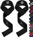 AQF Lifting Straps, Weight Lifting Wrist Straps, 60CM Heavy Duty Gym Straps with 5MM Neoprene Padded Support, Anti-Slip Bar Grip, Ideal for Weightlifting, Deadlifting, Bodybuilding Workouts