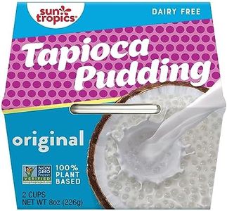 Sun Tropics Tapioca Pudding, Original | Vegan Dairy Free Pudding | Gluten Free, Non-GMO | Ready-to-Eat Cups 4.0oz (Pack of 6)