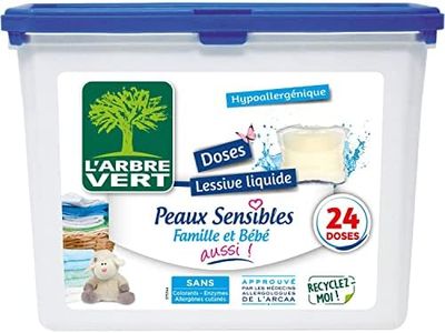 L'ARBRE VERT - Doses Lessive Peaux Sensibles 24 doses