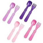 Re-Play Made in USA Toddler Forks a