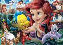 Ravensburger Disney Collector's Edition Heroines: The Little Mermaid 1000 Piece Jigsaw Puzzle for Adults - 12000567 - Handcrafted Tooling, Made in Germany, Every Piece Fits Together Perfectly