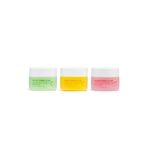 W7 Sweet Dreams Overnight Lip Mask Trio - Strawberry, Apple & Grapefruit Flavour 3 Pack - Vitamin E, Aloe Vera and Grape Seed Oil - For Hydrated, Full Looking & Irresistible Lips - 12ml