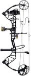 Bear Species XT Ready to Hunt Compound Archery Bow, 60lb. Draw Weight, Right Hand, Black