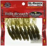 Bait Breath Worm SL-Remix #127 Olive/Green Seed