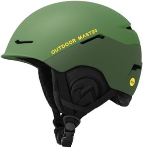 OutdoorMaster ELK MIPS Ski Helmet - Snow Sport Helmet Snowboard Helmet for Men Women & Youth