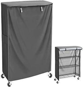 MOLLYAIR Heavy-Duty Shelf Cover - Embrace Organization and Protection for Your Pantry and Greenhouse Shelving,30" W x 14" D x 60''H