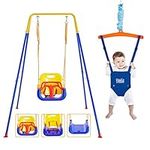 FUNLIO 2 in 1 Swing Set for Toddler