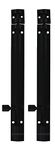 DHAKAD Tower Bolt 24 INCH Black Finish Stainless Steel ZYLO/Black Tower Bolt 24 INCH / 600 MM, Pack of 2 PCS